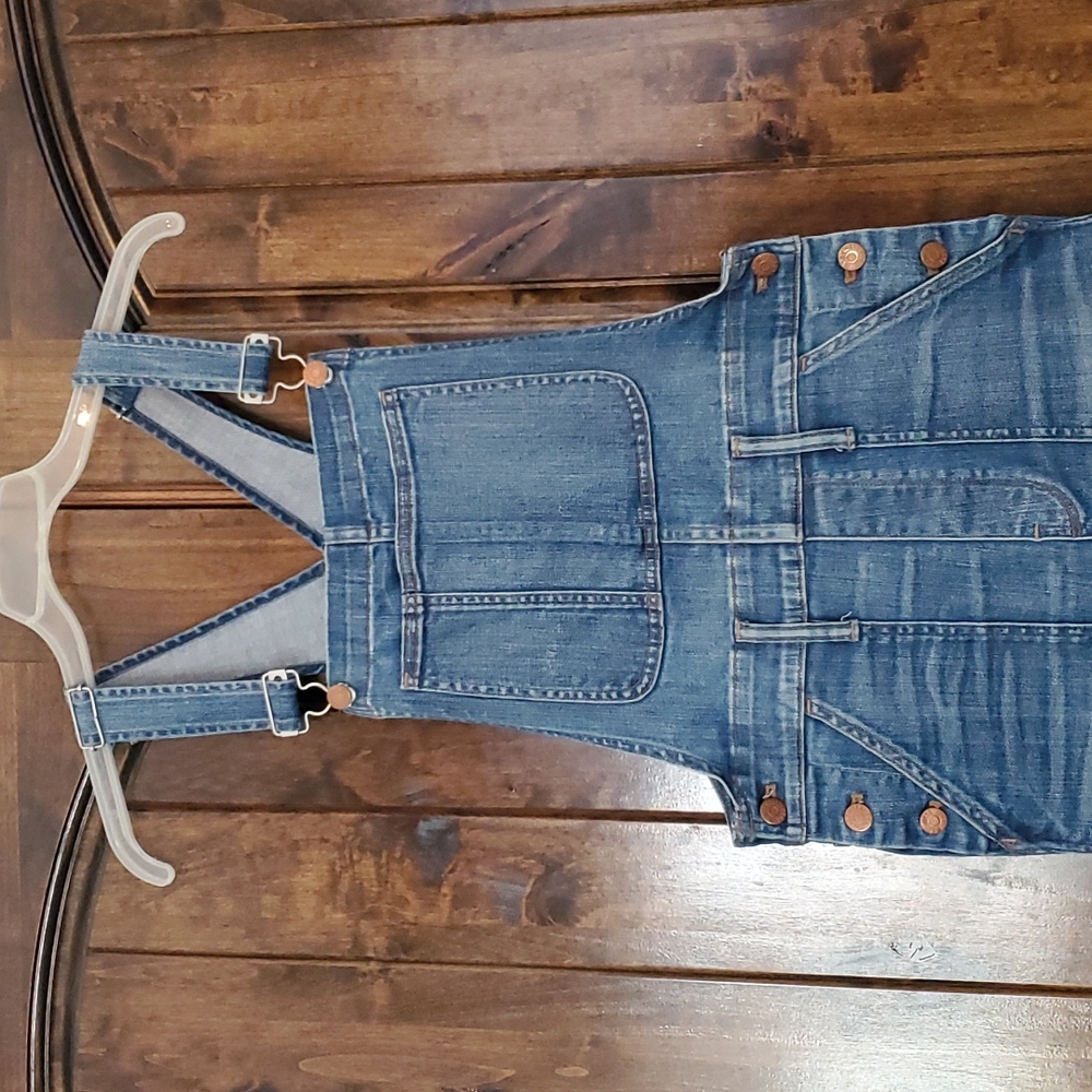 Madewell skinny overalls